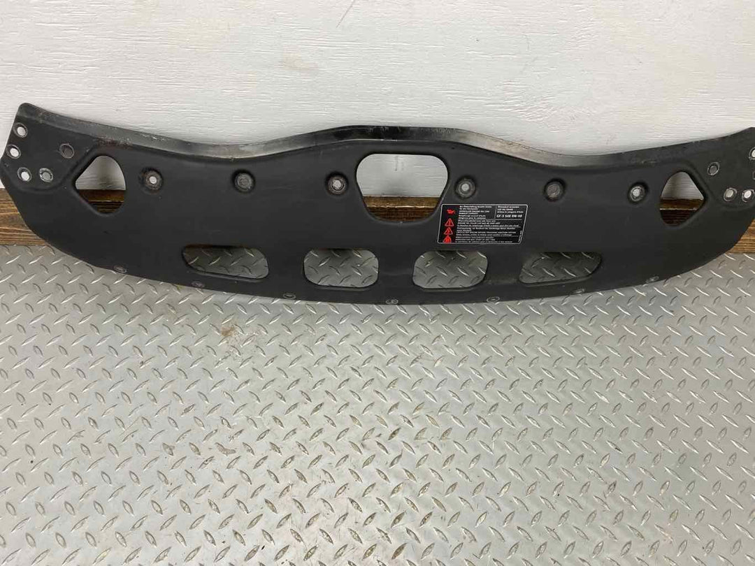 06-12 Bentley Flying Spur Upper Radiator Support Trim Panel OEM (Black)