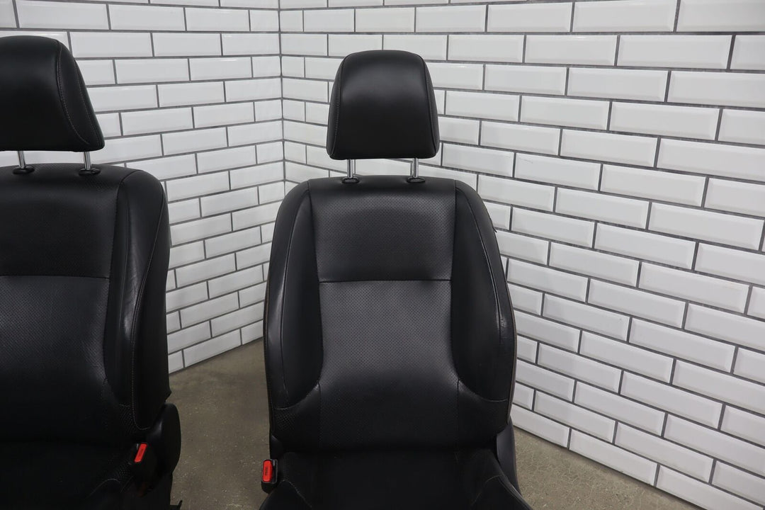 10-13 Lexus GX460 Pair LH&RH Front Leather Heated & Cooled Seats (Black 20)