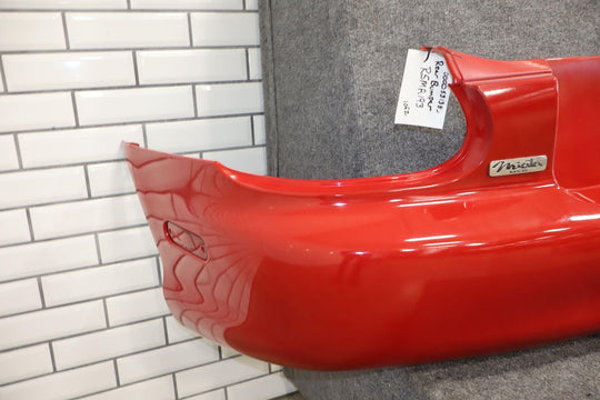 01-05 Mazda Miata NB Base Model Rear Bumper W/Rebar (Red Repainted)