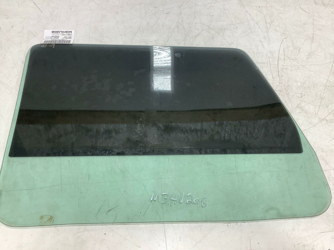 03-09 Hummer H2 Driver Left Front Door Glass / Window (Aftermarket Tint)