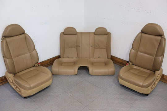 07-08 Lexus SC430 Leather Seat Set Front/Rear (Camel LA42) Power Tested (Notes)