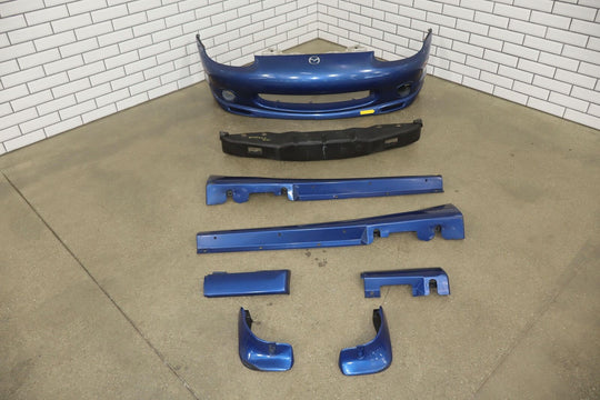 99-00 Mazda Miata NB Front OEM Bumper (W/Fog Light Option) LH&RH Rocker Moldings