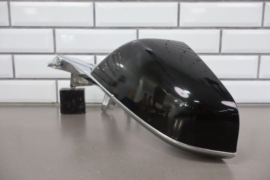 2012-2015 Tesla Model S Right RH Power Door Mirror (Black & Chrome) Tested