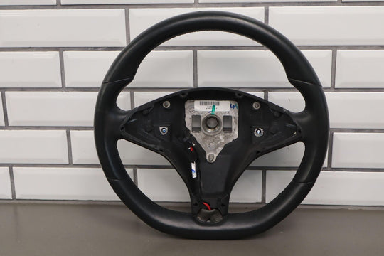 2012-2020 Tesla Model S/X Heated Black Leather Steering Wheel OEM