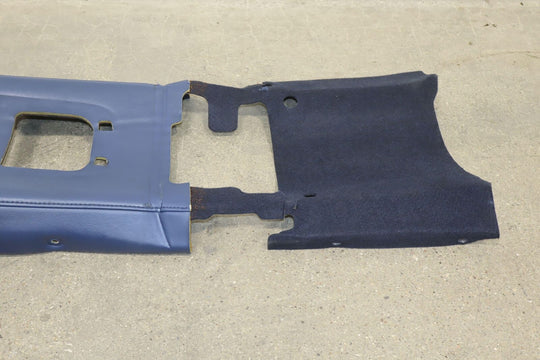 00-03 Honda S2000 Suzuka Blue Center Console Leather Trim / Pad