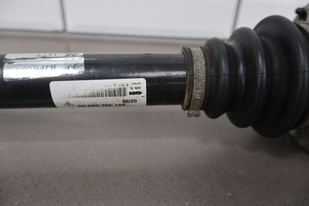 05-08 Porsche 911 997 Carrera AWD Rear Left Driveshaft (997.332.024.03) 43K