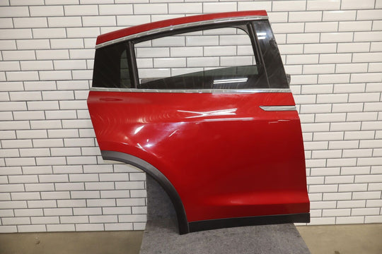 2016-2020 Tesla Model X Right Rear Falcon Door (Red PPMR)