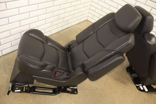 2020 Cadillac Escalade 2nd Row Seat Set Left / Right Captains Chairs (Jet Black)