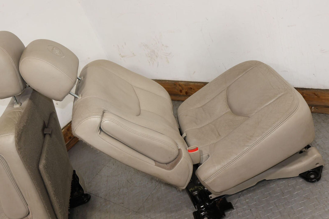 03-06 Cadillac Escalade ESV Yukon XL 2nd Row Leather Seats Set (Shale 15i) LWB