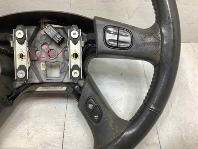 03-07 Hummer H2 OEM Leather Steering Wheel (Ebony 48I) See Notes