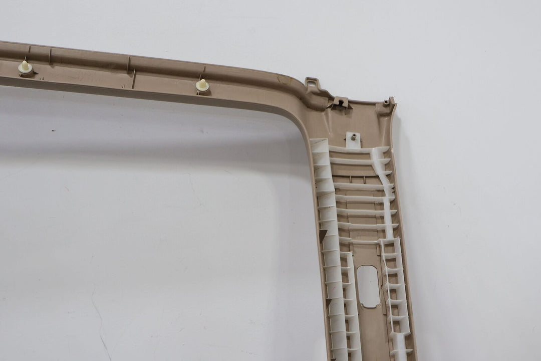 98-02 Toyota Land Cruiser Left Upper Interior Quarter Window Trim (Beige LA40)