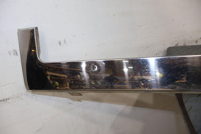 87-89 Cadillac Brougham Right Chrome OEM Rocker Moulding (Lt. Weathered) Dented