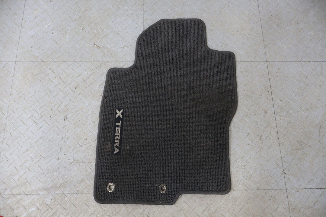 09-15 Nissan Xterra OEM Cloth Floor Mats Set (Dark Gray) 3 Pieces (See Notes)