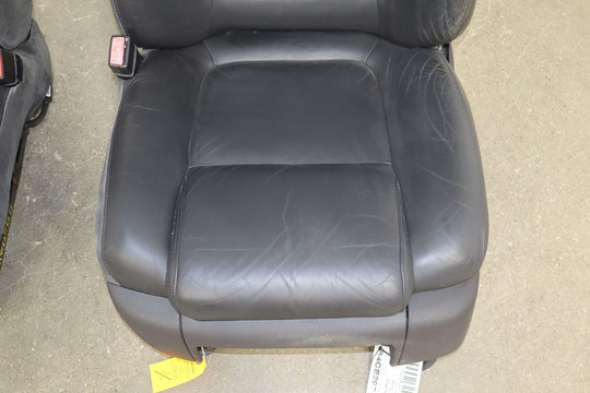 03-06 Chevy SSR Pair of LH & RH Leather Seats Ebony (192) *1 Burn Mark*