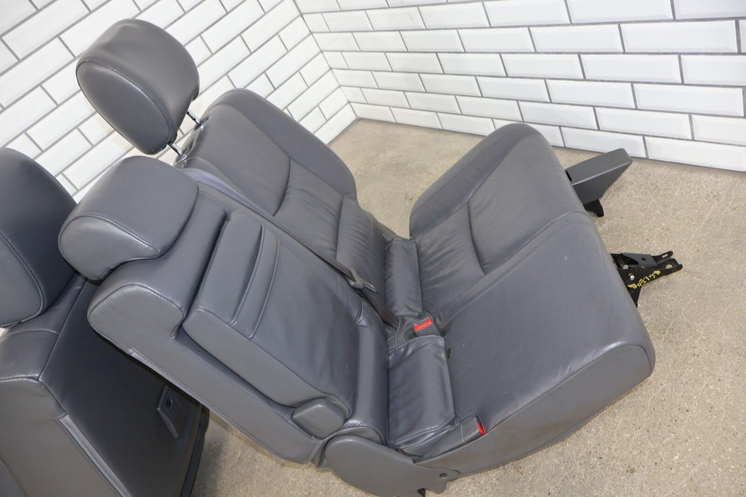 03-09 Lexus GX470 Pair LH&RH 2nd Leather Seat Set (Gray LH10) Mild Wear