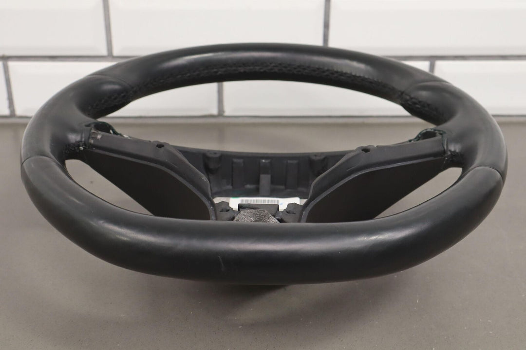 2012-2020 Tesla Model X / S Black Leather Heated Steering Wheel