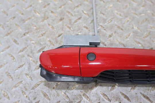 17-19 Fiat 124 Spider Right RH Exterior Door Handle (Rosso Red PKM) See Photos