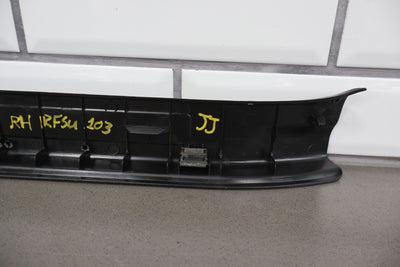 15-17 Subaru WRX STi Pair LH&RH Door Sill Entry Plates (Black/Aluminum)