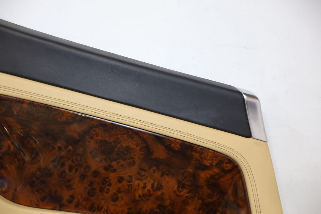 03-10 Bentley Continental GT Rear Left LH Quarter Trim Panel (Saffron/Beluga)