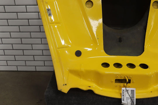 03-06 Chevy SSR Aftermarket Fiberglass Hood W/Scoop Slingshot Yellow (79U)