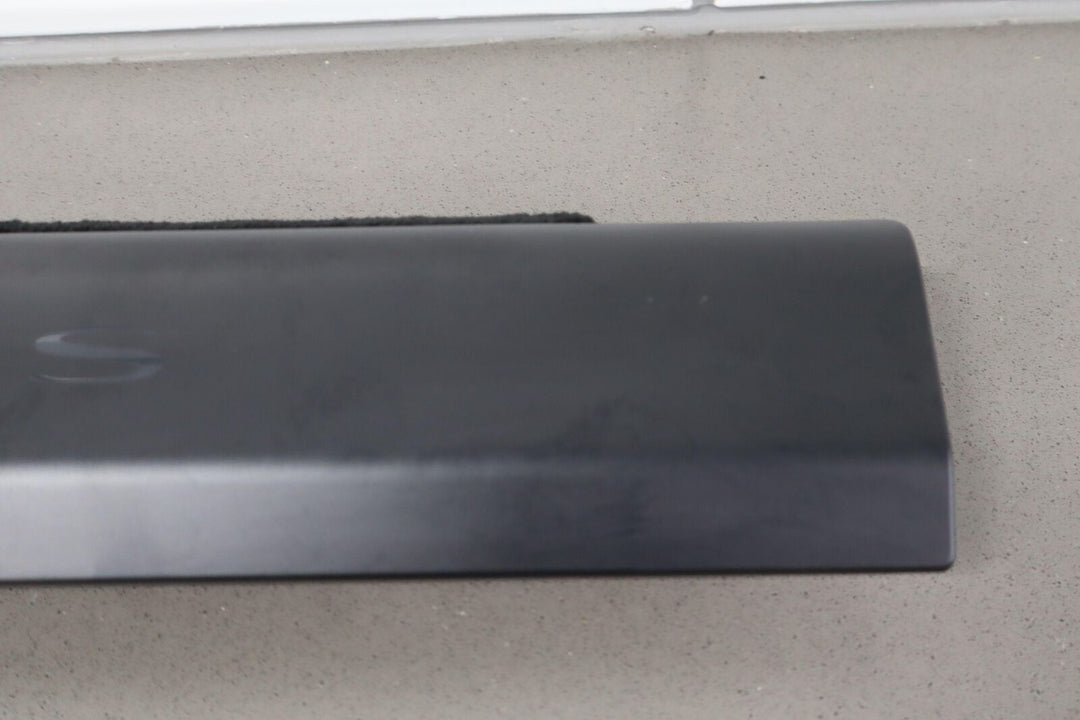 2021-2023 Tesla Model S Plaid Front Left LH Door Sill Entry Plate (Black)