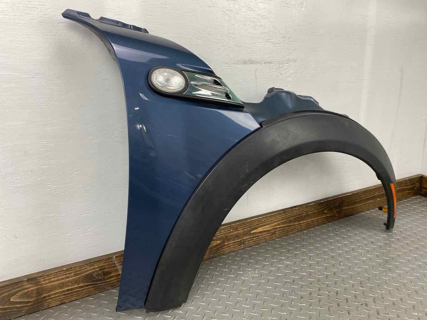 07-15 Mini Cooper Front Right Passenger Fender W/Flare (Horizen Blue A93) Notes