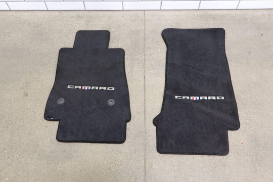 2020 Chevy Camaro SS Convertible Front Cloth Interior Floor Mat Set (Left/Right)