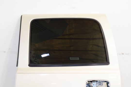 02-06 Cadillac Escalade EXT Pickup Rear Left Door W/ Glass (White Diamond 98U)