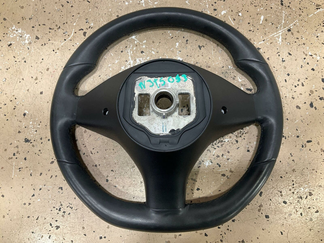 16-21 Tesla Model S Leather Steering Wheel (Black) OEM 1005279-00-E