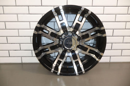 2008-2009 Hummer H2 Set of 4 Aftermarket 22x9.5 Helo Wheels *Clearcoat Damage*