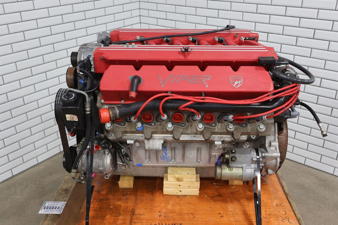 92-02 Dodge Viper RT10 8.0L V10 Engine 54K Miles Leakdown Tested