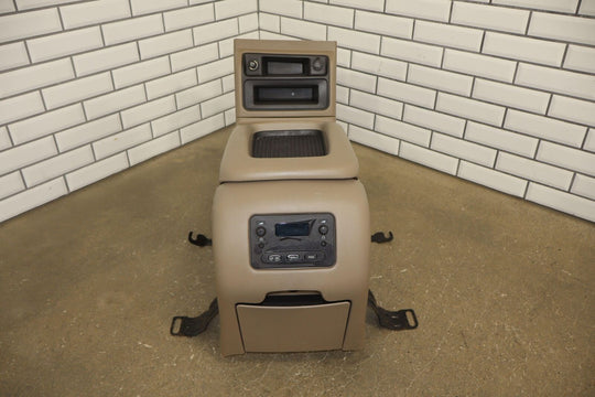 03-07 GMC Sierra Chevy Silverado Center Floor Console Glovebox (Tan/Neutral)