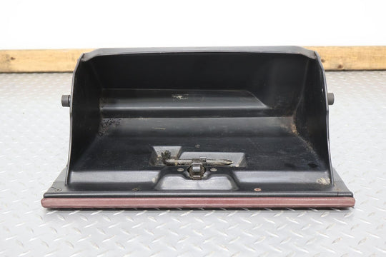 87-89 Chrysler Conquest Mitsubishi Starion Interior Glove Box Compartment Maroon