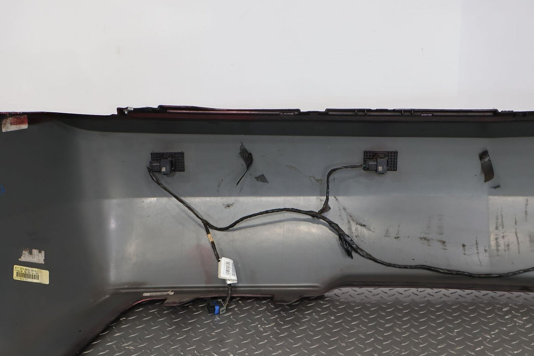 06-08 Cadillac XLR-V Rear Bumper W/ Parking Sensors & Harness (Infrared 80U)