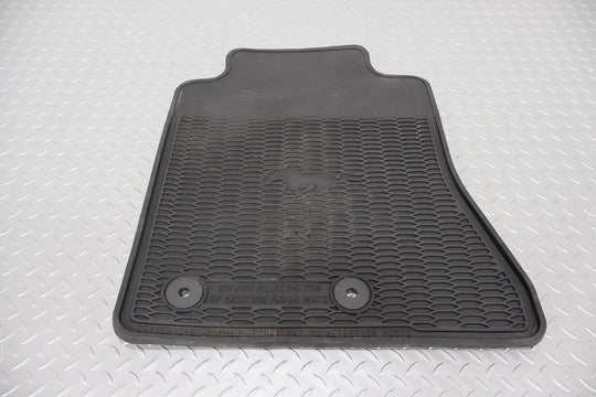 15-20 Ford Mustang GT Pair Front LH&RH All Weather Floor Mats (Black)