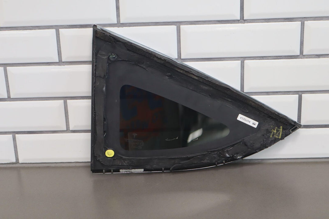 2016-2020 Tesla Model X Right Rear Quarter Glass / Window OEM