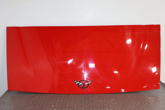 97-04 Chevy Corvette C5 Convertible Deck Lid / Trunk (Torch Red 70u) See Notes