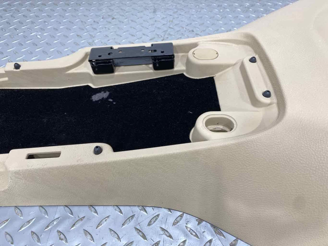 05-06 Chevy Corvette C6 Interior Center Console Base W/O Lid (Cashmere 31i)