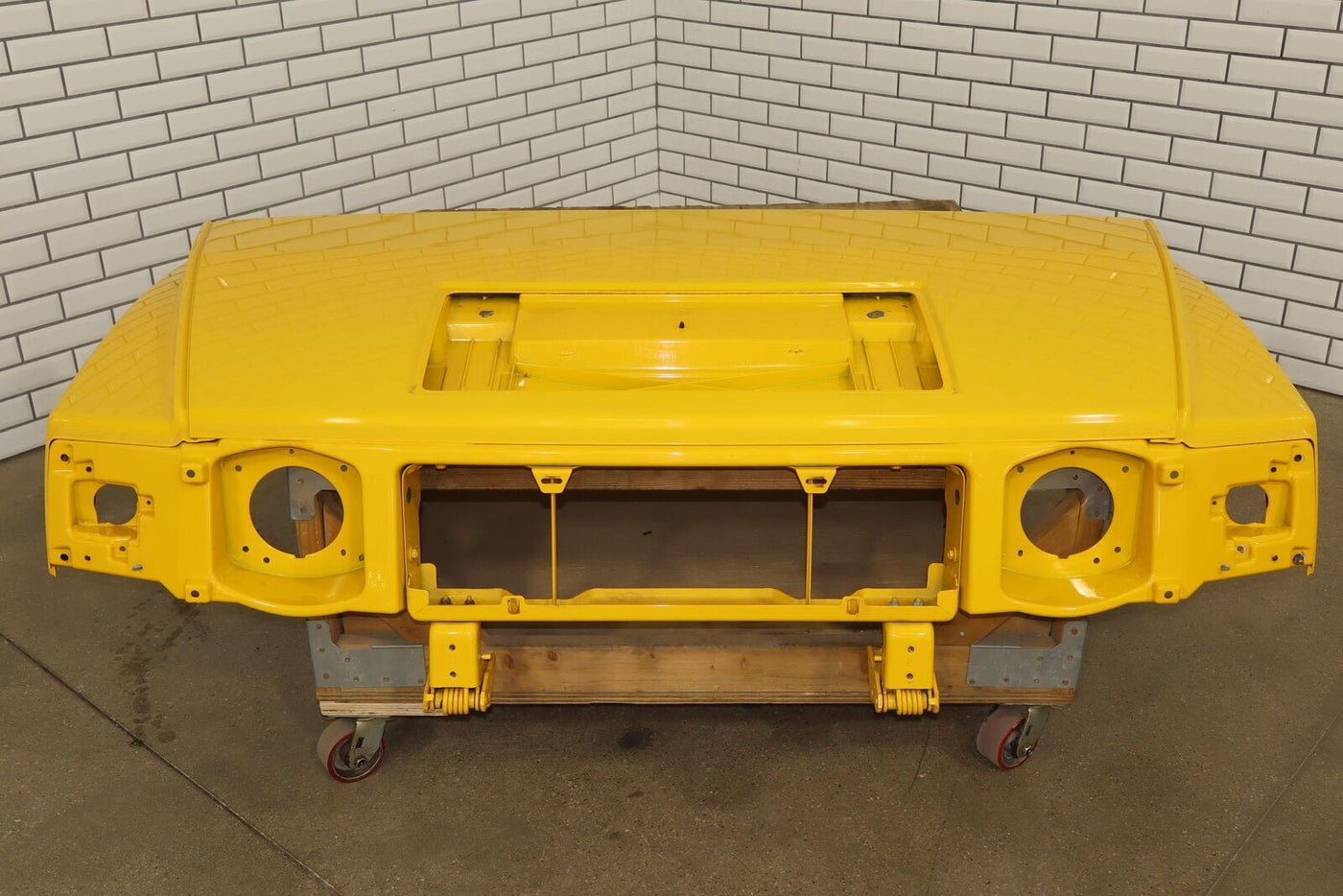 03-07 Hummer H2 Bare OEM Hood Yellow (43U) W/Attached Flares *See Photos*