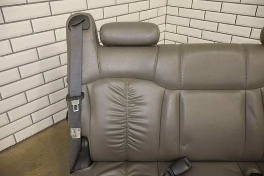 01-06 Chevy Suburban / Yukon XL Leather 3rd Row Seat (Medium Gray 122)