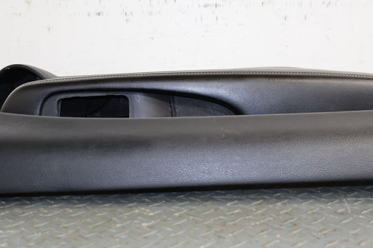 15-18 Dodge Challenger SRT Hellcat Left LH Door Trim Panel (Black X9) Leather