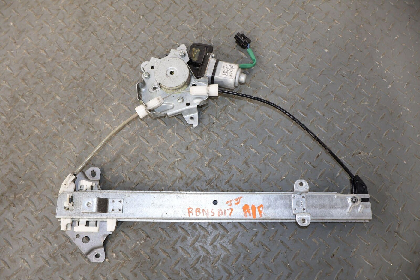 05-15 Nissan Xterra Rear Right RH Door Window Regulator With Motor (Untested)