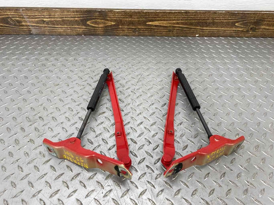 05-12 Porsche Boxster / 911 / Cayman Pair LH & RH Hood Hinges (Guards Red G1)