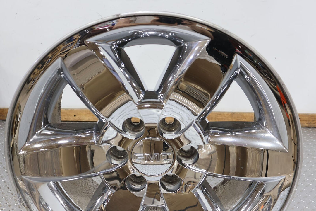 07-14 Cadillac Escalade 20x8.5 Chrome 6 Spoke Wheels Set of 4 (Peeling Face)