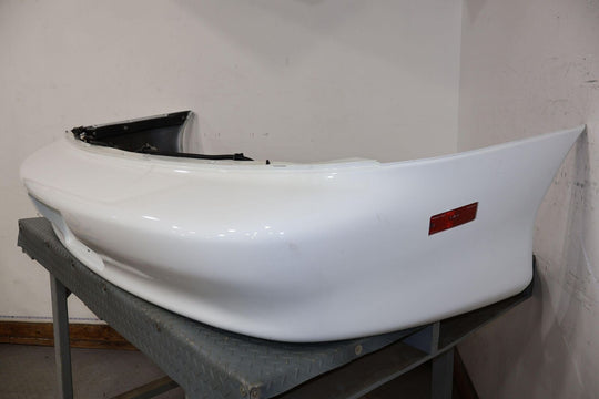 93-02 Chevy Camaro OEM Rear Bumper W/ Markers (Arctic White 10U) Cracked Paint