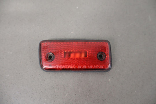 91-98 Toyota Land Cruiser RH Right Passenger Rear Marker Light Lens Red