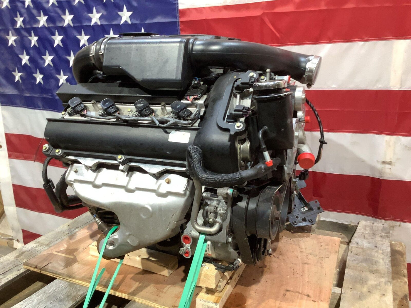 06-09 Cadillac XLR 4.4L Supercharged Engine Dropout W/Supercharger 19K Untested