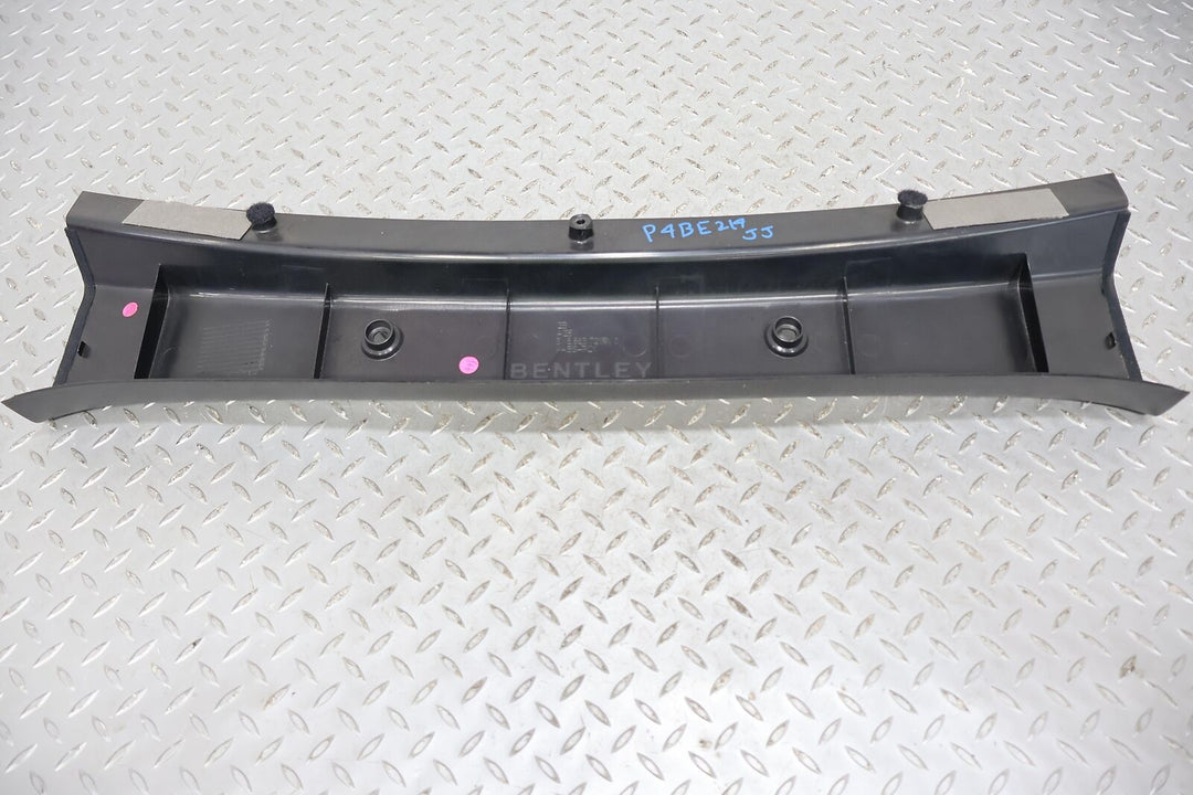 03-10 Bentley Continental GT Coupe Upper Center Interior Trunk Trim 3W7863721