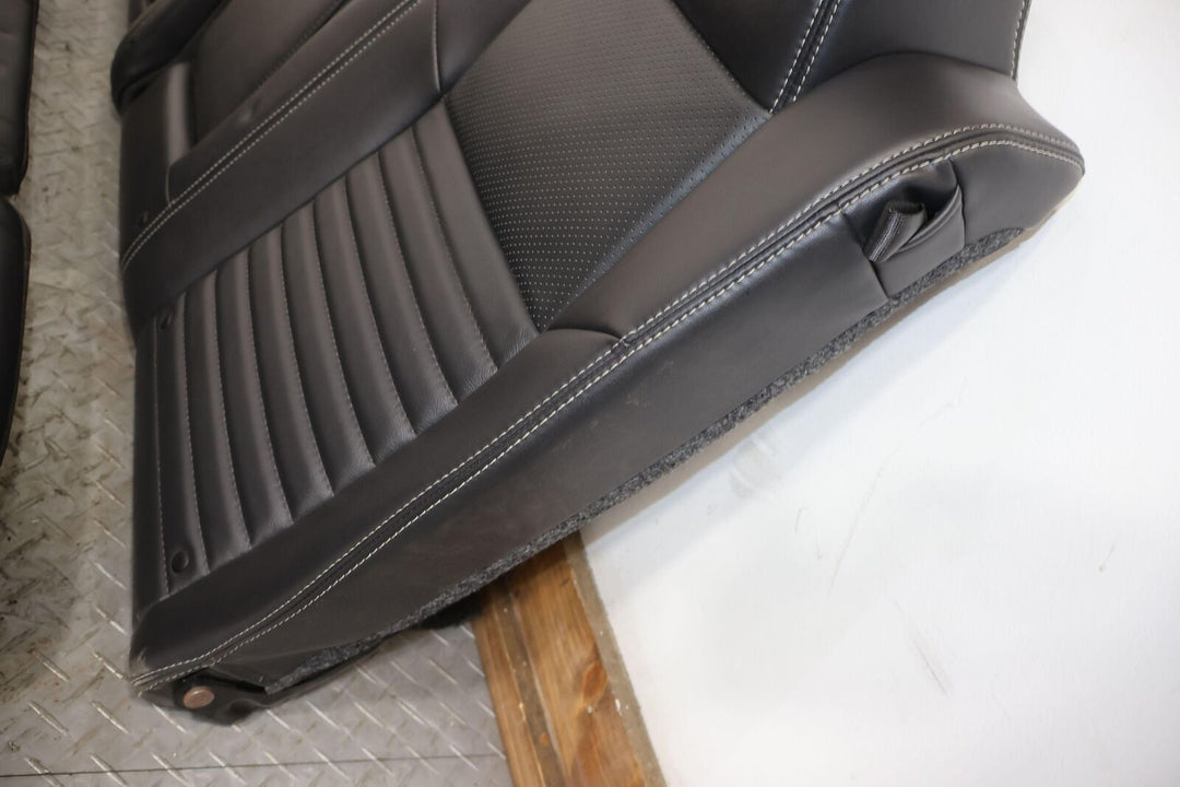 11-14 Dodge Challenger Rear Interior Leather Seat (Black X9) Minimal Wear