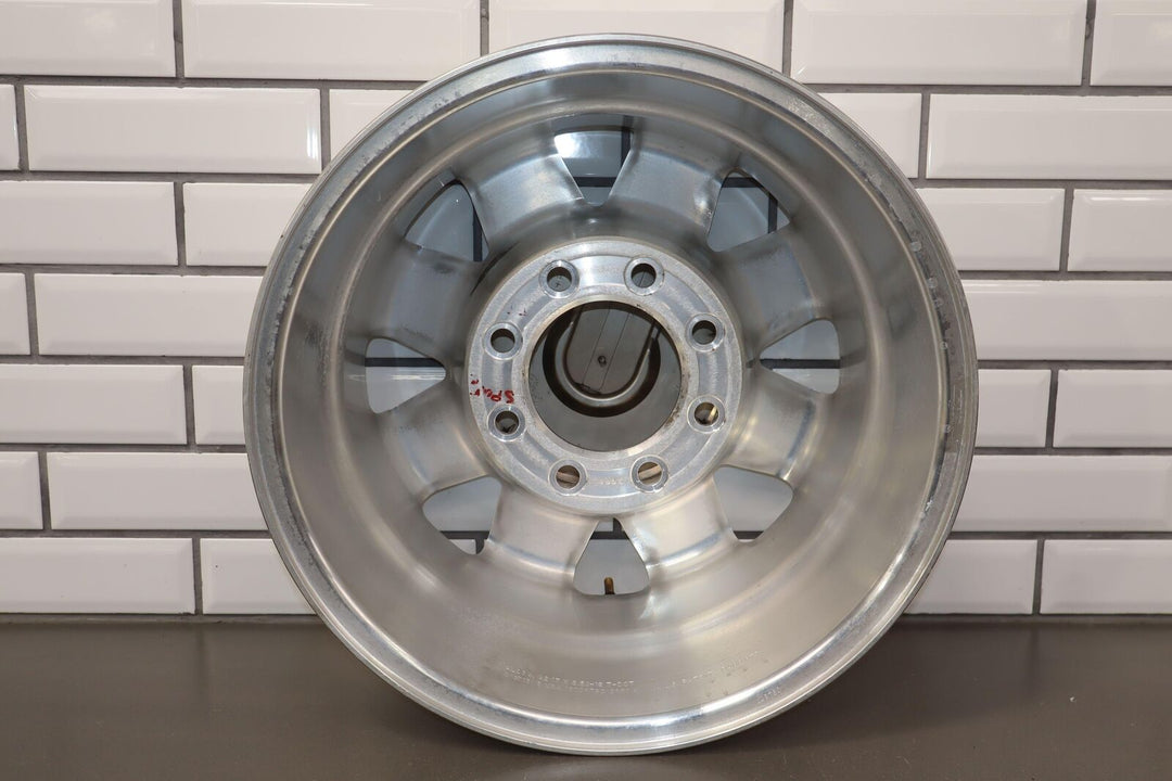 03-07 Hummer H2 Set of 5 Aluminum 17x8.5 OEM Silver Wheel W/ 4 Center Caps